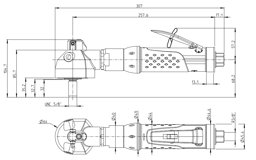 阿特拉斯LSV28 湿式磨砂机结构图 阿特拉斯LSV28 湿式磨砂机结构图